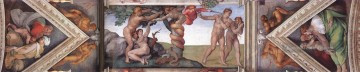 Michelangelo Werke - Sixtina bay4 Hochrenaissance Michelangelo